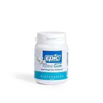 Epic Gum - Aspartame Free 100% Xylitol - Chewing Gum Sugar Free Gum - Gum, Mint Variety, 50 Pieces (Pack of 3)