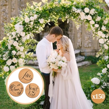 150 Sets Cork Coaster Wedding Favors for Every Celebration