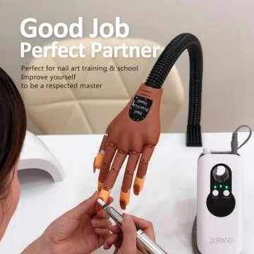 BURANO Electric Nail Drill - Cordless, 35000RPM,Portable