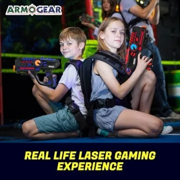 ArmoGear Laser Tag Set with Rechargeable Guns - Fun for Ages 8+