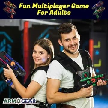 ArmoGear Laser Tag Set with Rechargeable Guns - Fun for Ages 8+