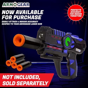 ArmoGear Laser Tag Set with Rechargeable Guns - Fun for Ages 8+