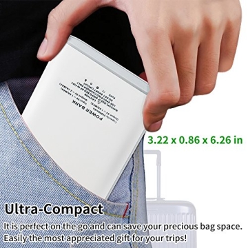 Premium 20000mAh Portable Charger with Dual USB Outputs