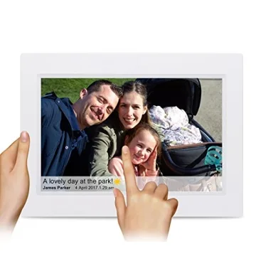 Feelcare 10 Inch Smart WiFi Digital Photo Frame Touch Screen IPS LCD