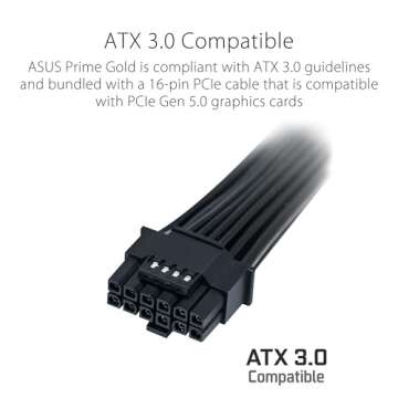 ASUS Prime 750W Gold Power Supply - Efficient & Reliable