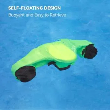 Asiwo Underwater Scooter, Sea Scooter Dual Motors with Action Camera Mount for Kids/Adults, Water Scooter 40M Waterproof for Scuba Diving Snorkeling Pool Sea Adventures (Orange)