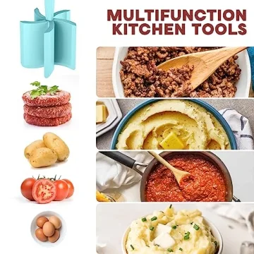 Premium Meat Chopper Tool for Ground Meat