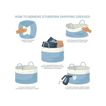 OrganiHaus Gray Nursery Laundry Basket for Stylish Storage