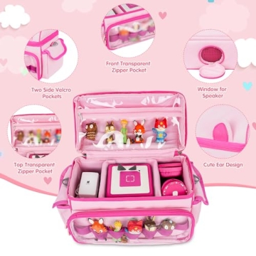 Jaffzora Carrying Case for Toniebox - Cute and Durable