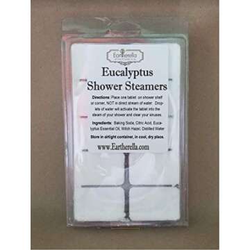 10pc All Natural Eucalyptus and Menthol SHOWER STEAMERS Very Strong, 15 oz