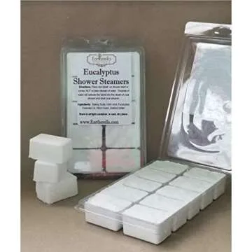 10pc All Natural Eucalyptus and Menthol SHOWER STEAMERS Very Strong, 15 oz