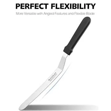 Anaeat Icing Spatulas Set for Professional Cake Decorating