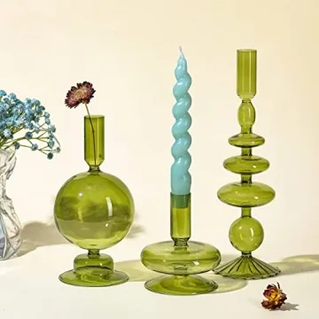 Elegant Rtteri Glass Candlestick Holders Set for Any Occasion