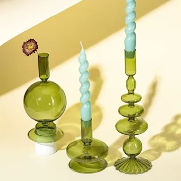 Elegant Rtteri Glass Candlestick Holders Set for Any Occasion