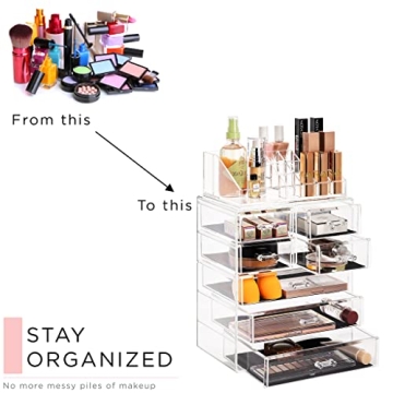 Sorbus Makeup Organizer for Beauty Lovers & Gift Givers