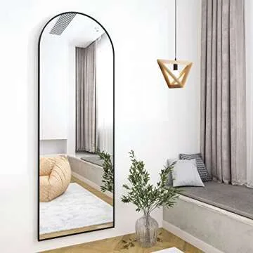 Stylish HARRITPURE Full Length Arched Mirror for Home