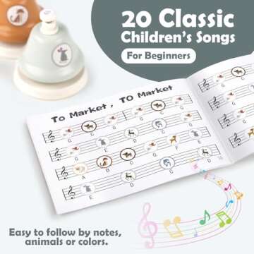 Desk Bells for Kids: Musical Toy & Learning Fun for Ages 3-6