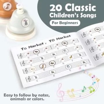 Desk Bells for Kids: Musical Toy & Learning Fun for Ages 3-6