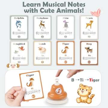 Desk Bells for Kids: Musical Toy & Learning Fun for Ages 3-6