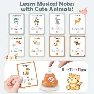 Desk Bells for Kids: Musical Toy & Learning Fun for Ages 3-6