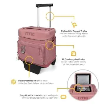 RTIC Wheeled Cooler for Any Outdoor Adventure