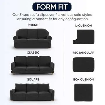 Stylish PAULATO Sofa Slipcover – Pet & Family Friendly