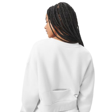 Florence by Mills Cozy Crush Cropped Sweatshirt for Women