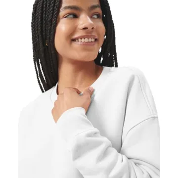 Florence by Mills Cozy Crush Cropped Sweatshirt for Women