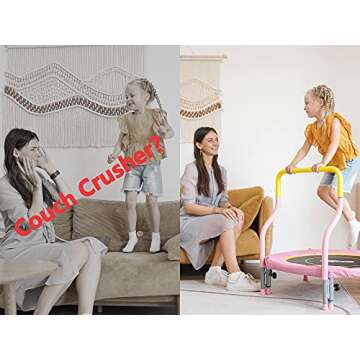 Pelpo Mini Trampoline for Kids – Safe & Fun Bouncing