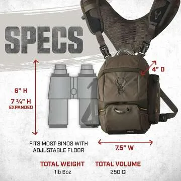 Badlands Bino XR Binocular Case with Harness - Reliable Protection