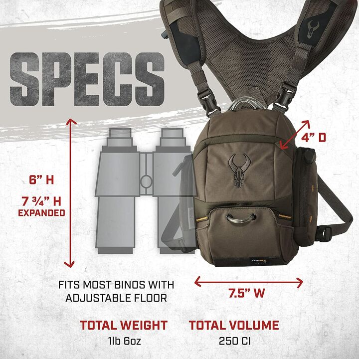 Badlands Bino XR Binocular Case with Harness - Reliable Protection