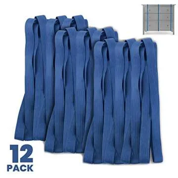 12 Pack of Extra Large Rubber Bands- 36" Length Extra Strength Mover Bands - Perfect for Moving and ...