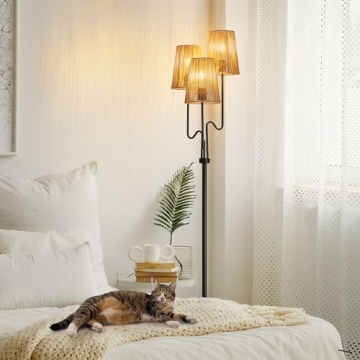 Stylish Boho Floor Lamp for Living Room and Nursery