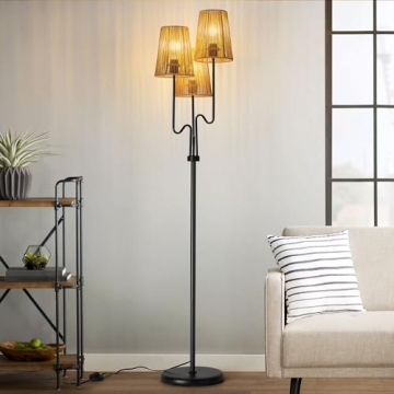 Stylish Boho Floor Lamp for Living Room and Nursery