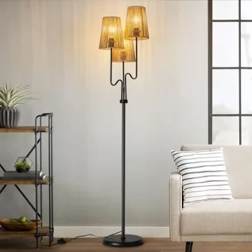 Stylish Boho Floor Lamp for Living Room and Nursery