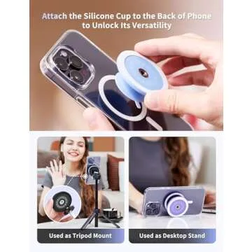 PROfezzion Magnetic Phone Mount for Hands-Free Use
