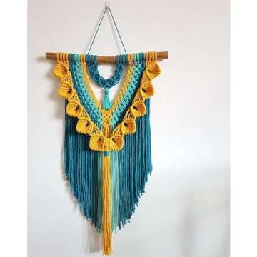 NOANTA 4mm 109yards Macrame Cord Natural Color Cotton Rope for Wall Hanging, Plant Hangers, Crafts, ...