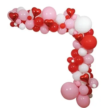 110 PCS Valentines Balloon Arch for Birthday Parties