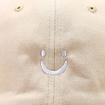 Umeepar Smile Face Baseball Cap Adjustable for All