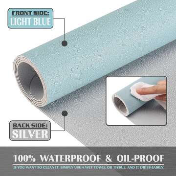 K KNODEL Desk Mat - Large Non-slip Office Essential