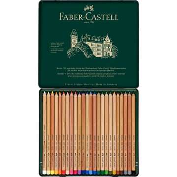 Faber-Castell 24 Count Colored Pastel Pencils Set
