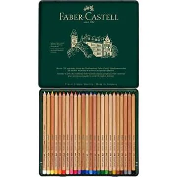 Faber-Castell 24 Count Colored Pastel Pencils Set