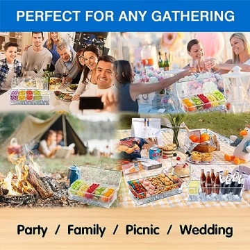 Innovative Life Chilled Condiment Server Caddy for Parties