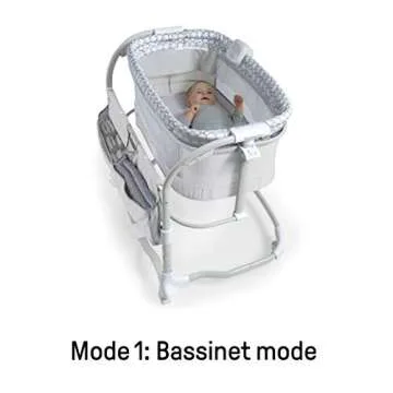 Ingenuity Dream Grow Bassinet for Newborns with Adjustable Height