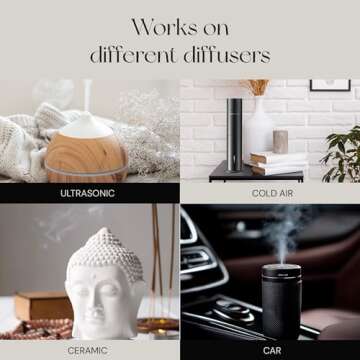 My Way Diffuser Oil Inspired by The 1 Miami Beach Scent, Scent Diffuser Oil with Notes of Cardamom, Leather, Lemon & Iris, Aromatherapy Fragrance, Essential Oil Blend | 120ml, 4.05 fl oz