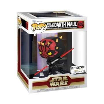 Funko Pop! Deluxe Darth Maul - Star Wars Exclusive Figure
