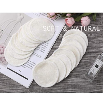 PHOGARY Reusable Makeup Remover Pads - Eco-Friendly & Soft