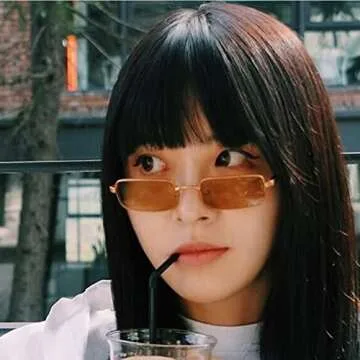 Stylish WDZAYXC Classic Rectangular Sunglasses for Everyone