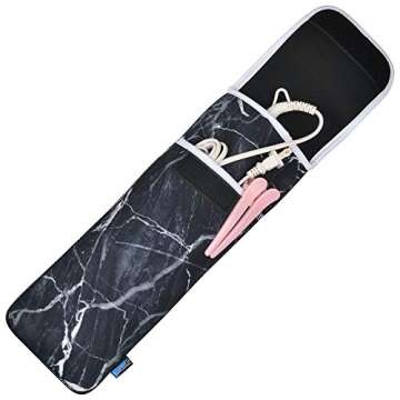 Bluecell Neoprene Curling Iron Travel Case Pouch