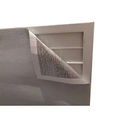 AES Industries House Attic Ceiling Fan Shutter Cover Reflective Foam Core 48" x 48" Trim to FIT